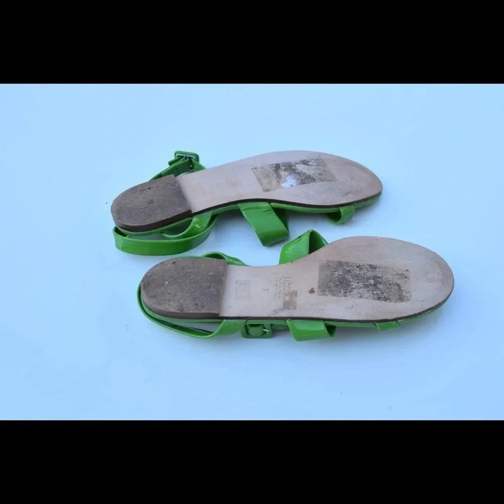 J. Crew Patent Sandals View 5